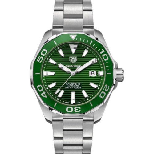 Tag Heuer Aquaracer Green Dial WAY201S.BA0927 Erkek Kol Saati