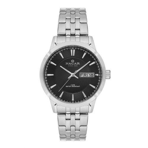 Nacar NC21-294740-ABM Çelik Metal Erkek Kol Saati