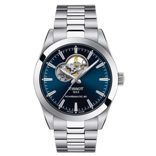 Tissot Gentleman Powermatic 80 Open Heart T1274071104101 Erkek Kol Saati